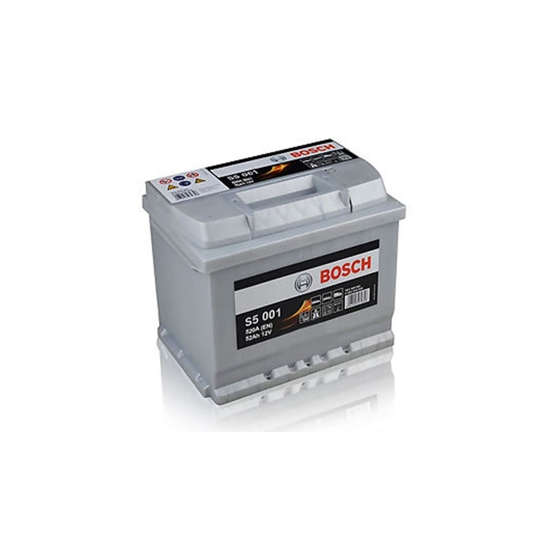BOSCH BATTERIA S5001 (52AH DX)
