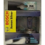 BOSCH 2 LAMP H4 XENON SILVER