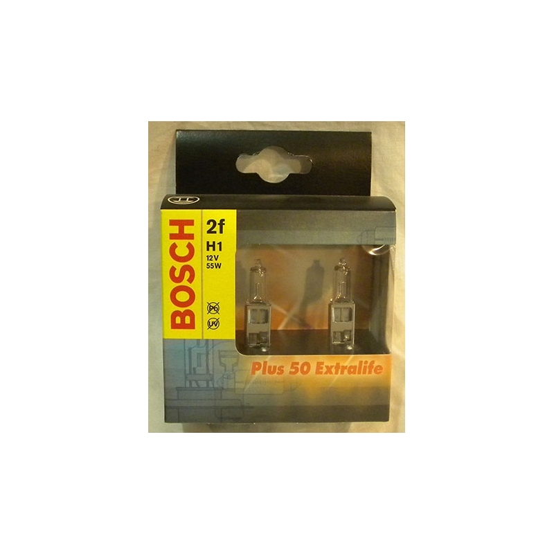 BOSCH 2 LAMP H1 PLUS 50/60