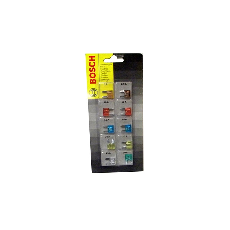 BOSCH 10 FUSIBILI MINI