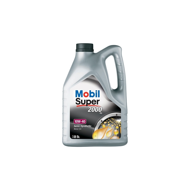 MOBIL SUPER 2000 10W40 LT. 5