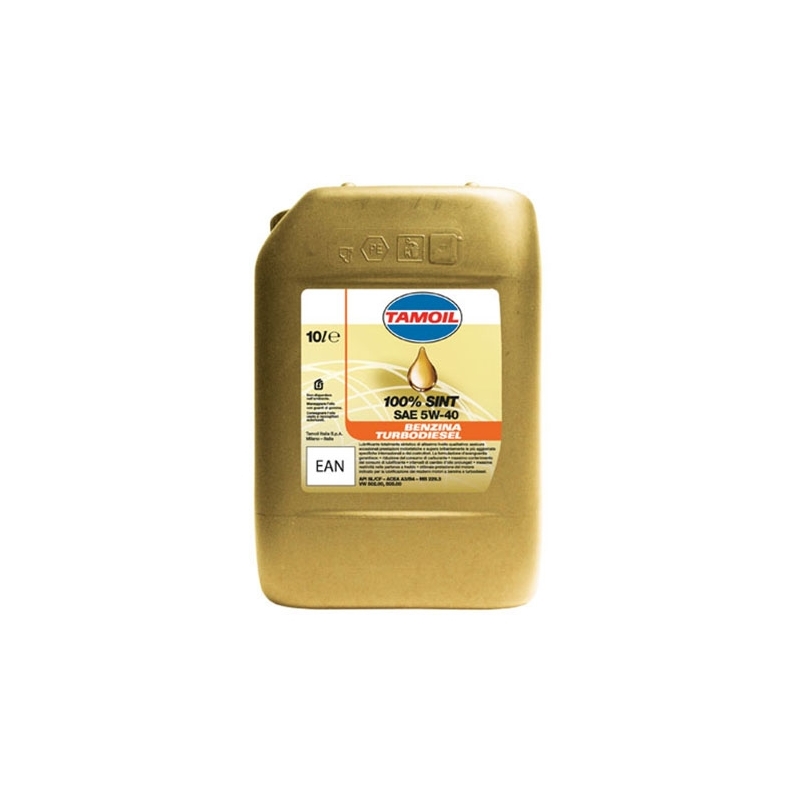 TAMOIL 100% SINT 5W40 B-D LT10