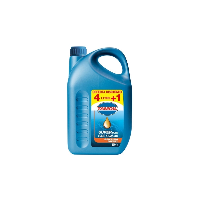 TAMOIL SUPERM 15W40 B-D LT.5